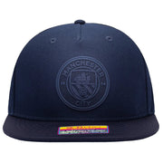 FI Collection Manchester City Elite Snapback Hat - Navy (Front)