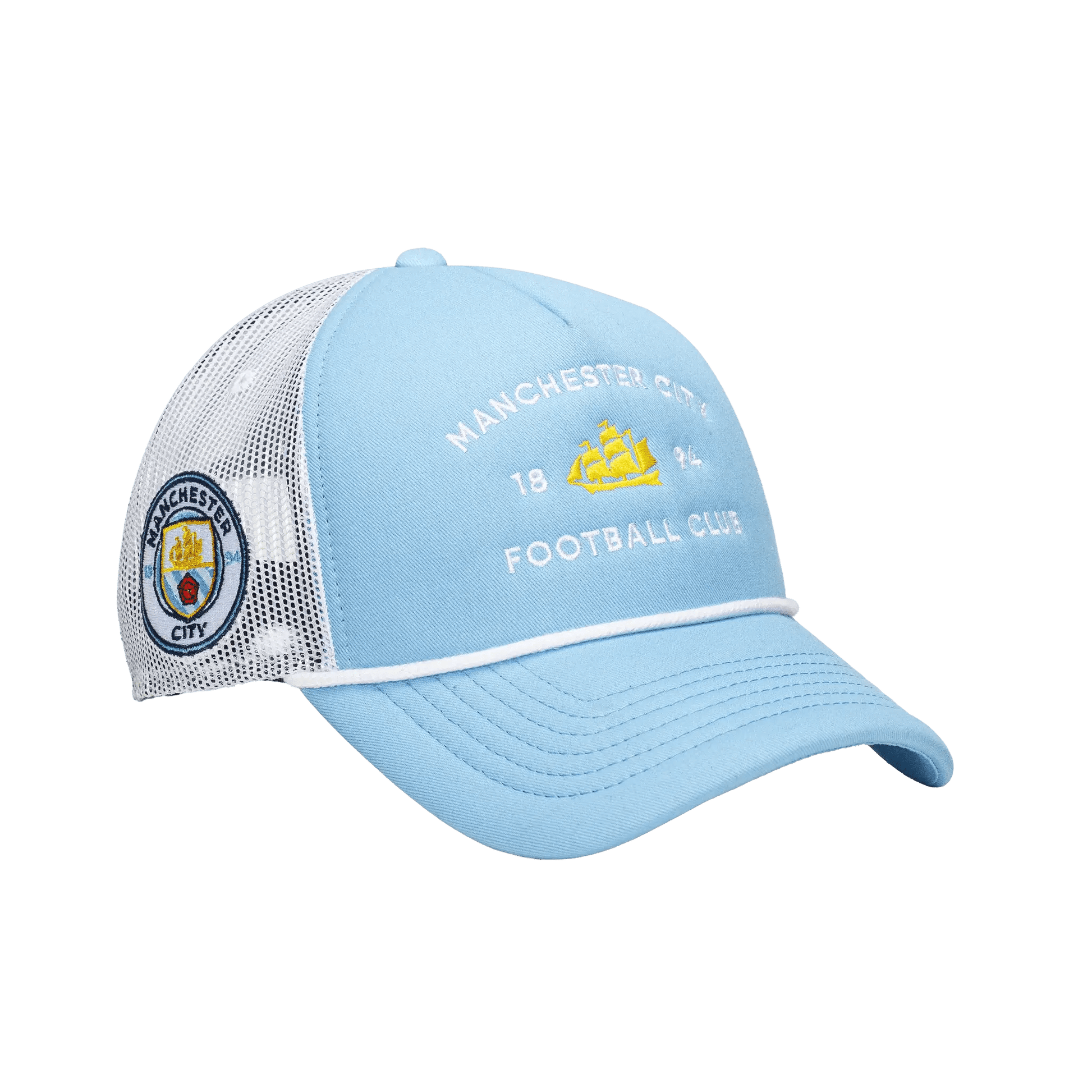 Fan Ink Collection Manchester City Free Rider Hat (Lateral - Front 2)