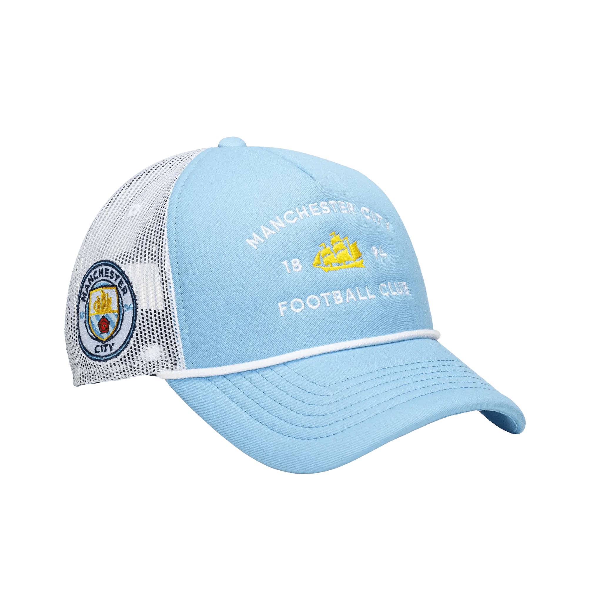 Fan Ink Collection Manchester City Free Rider Hat (Lateral - Front 2)