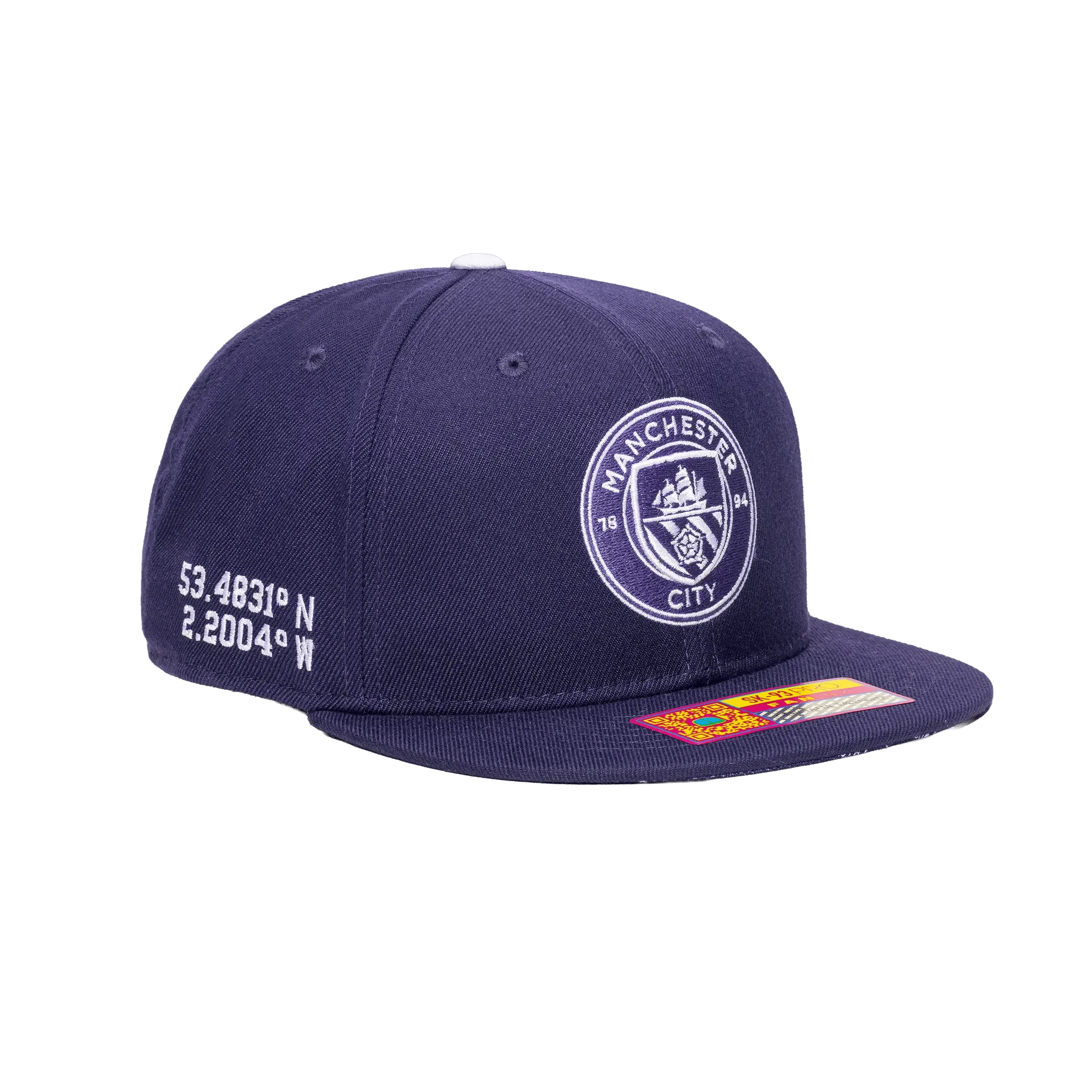 Fan Ink Collection Manchester City Locale 2 Hat (Lateral - Front 2)