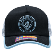 FI Collection Manchester City One8th Strike Trucker Hat (Front)