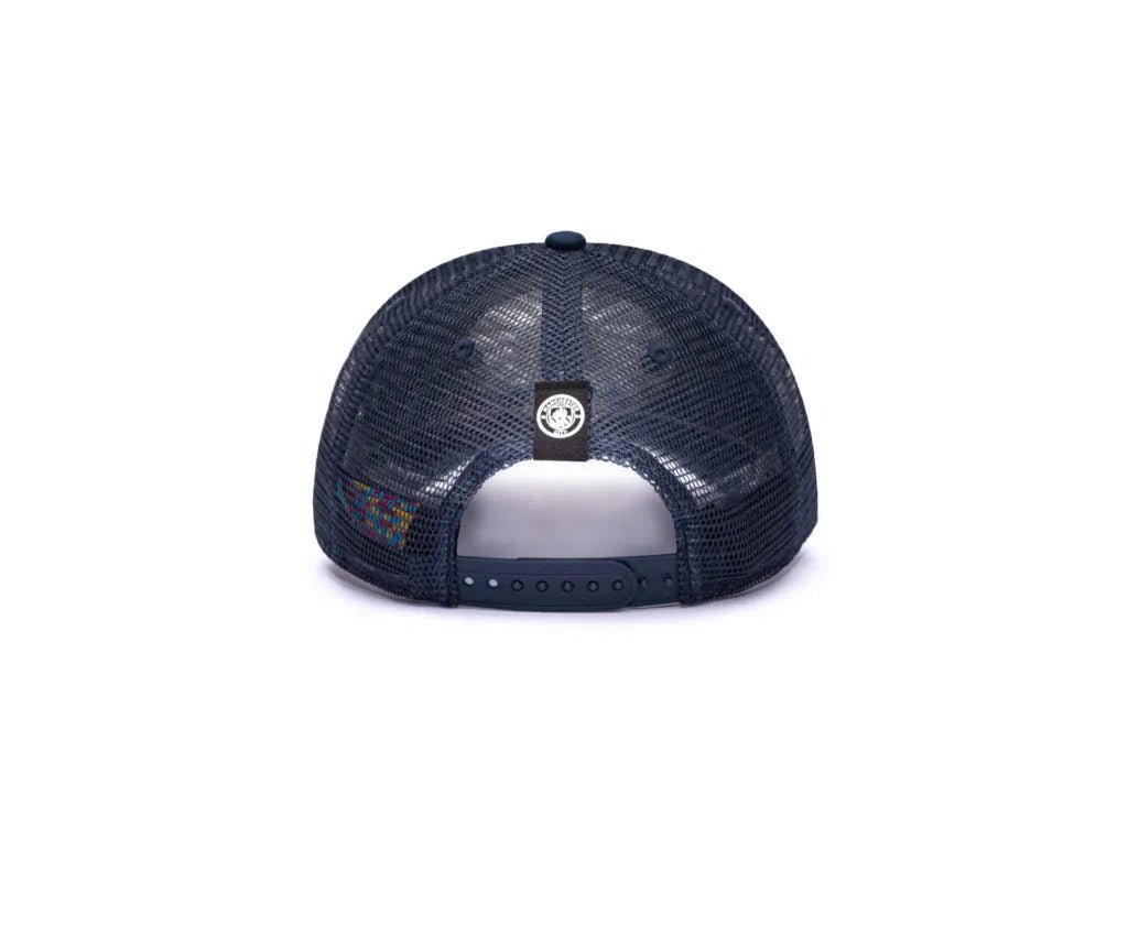 FI Collection Manchester City Shield Trucker Hat - Navy (Back)