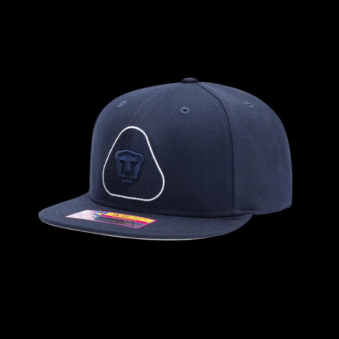 Fi Collection Pumas Eclipse Snapback Hat - Navy (Diagonal 1)
