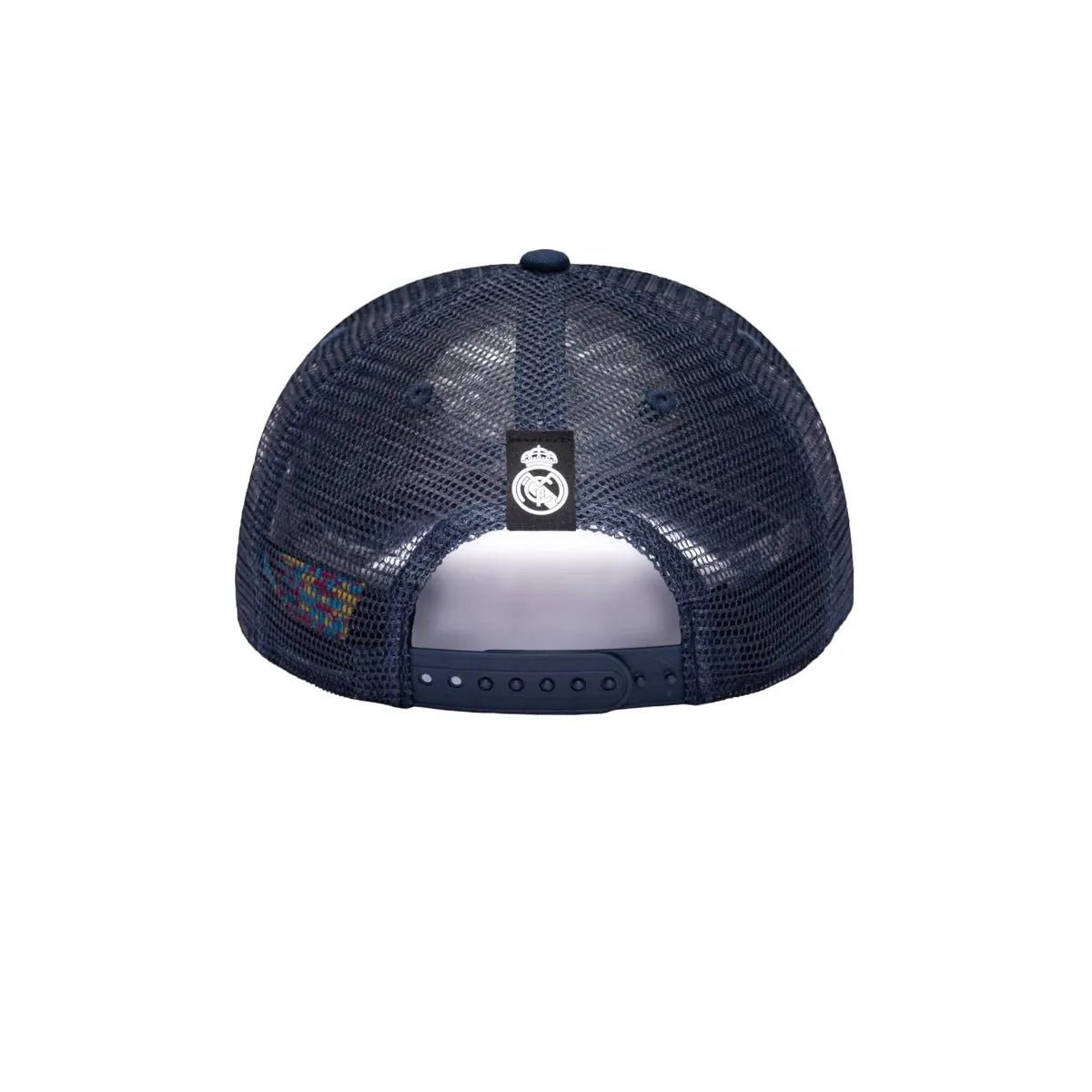 FI Collection Real Madrid Shield Trucker Hat - Navy (Back)