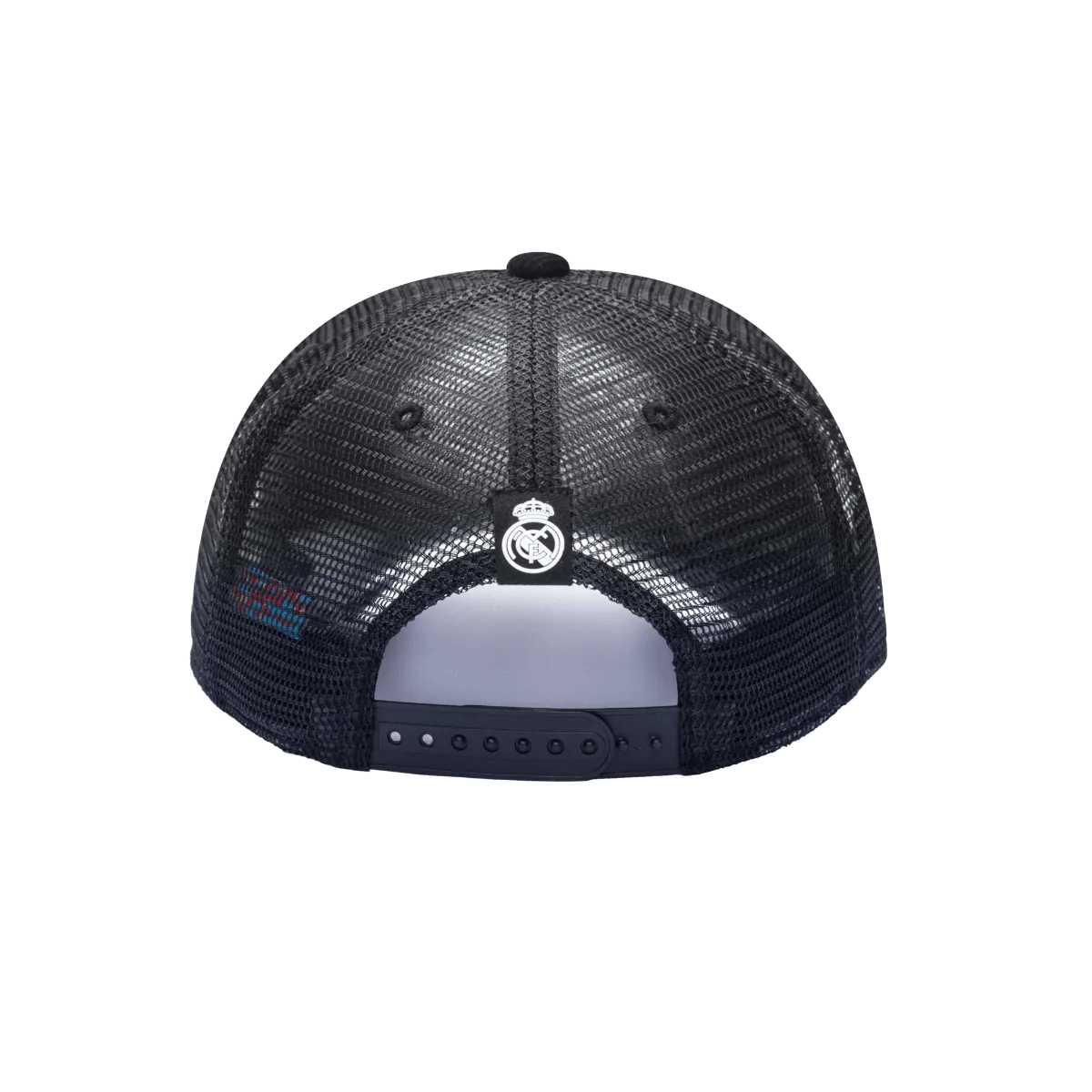 FI Collection Real Madrid Signature Trucker Hat - Black (Back)