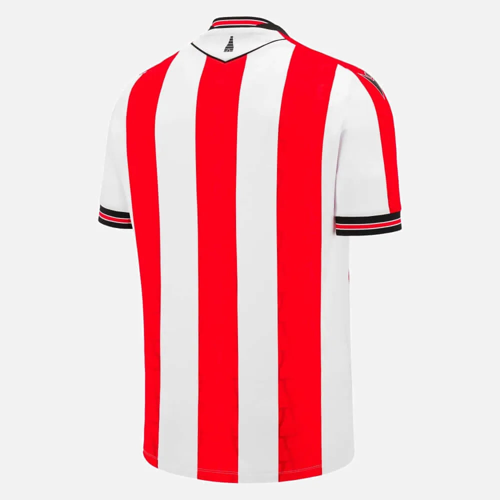 Macron 2024-25 Stoke City Authentic Home Jersey (Back)
