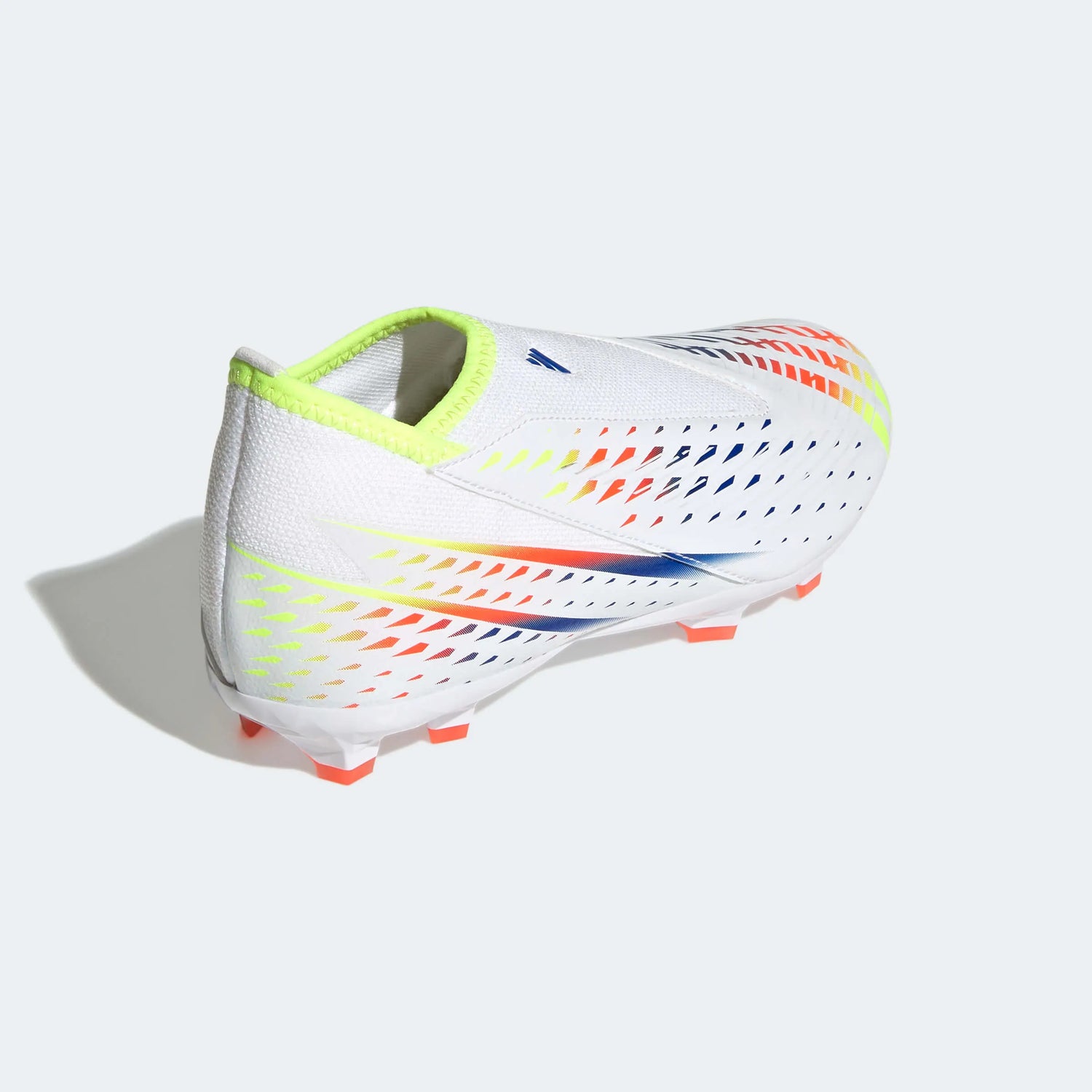 adidas Jr Predator Edge.3 LL FG J - White-Yellow-Blue (Diagonal 2)