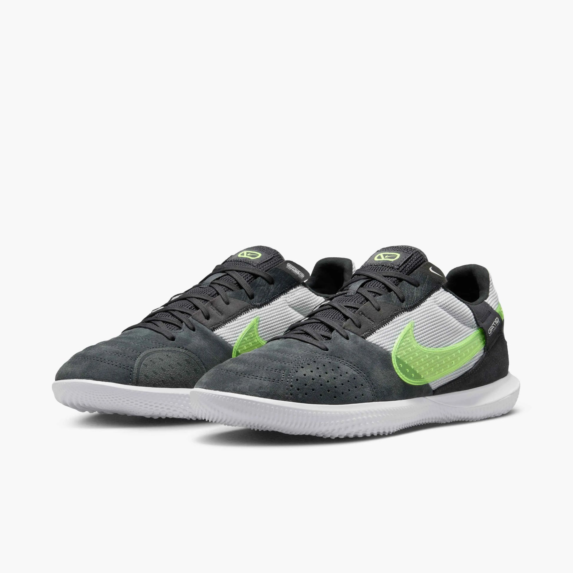 Nike Streetgato Black/Volt (Pair - Lateral)