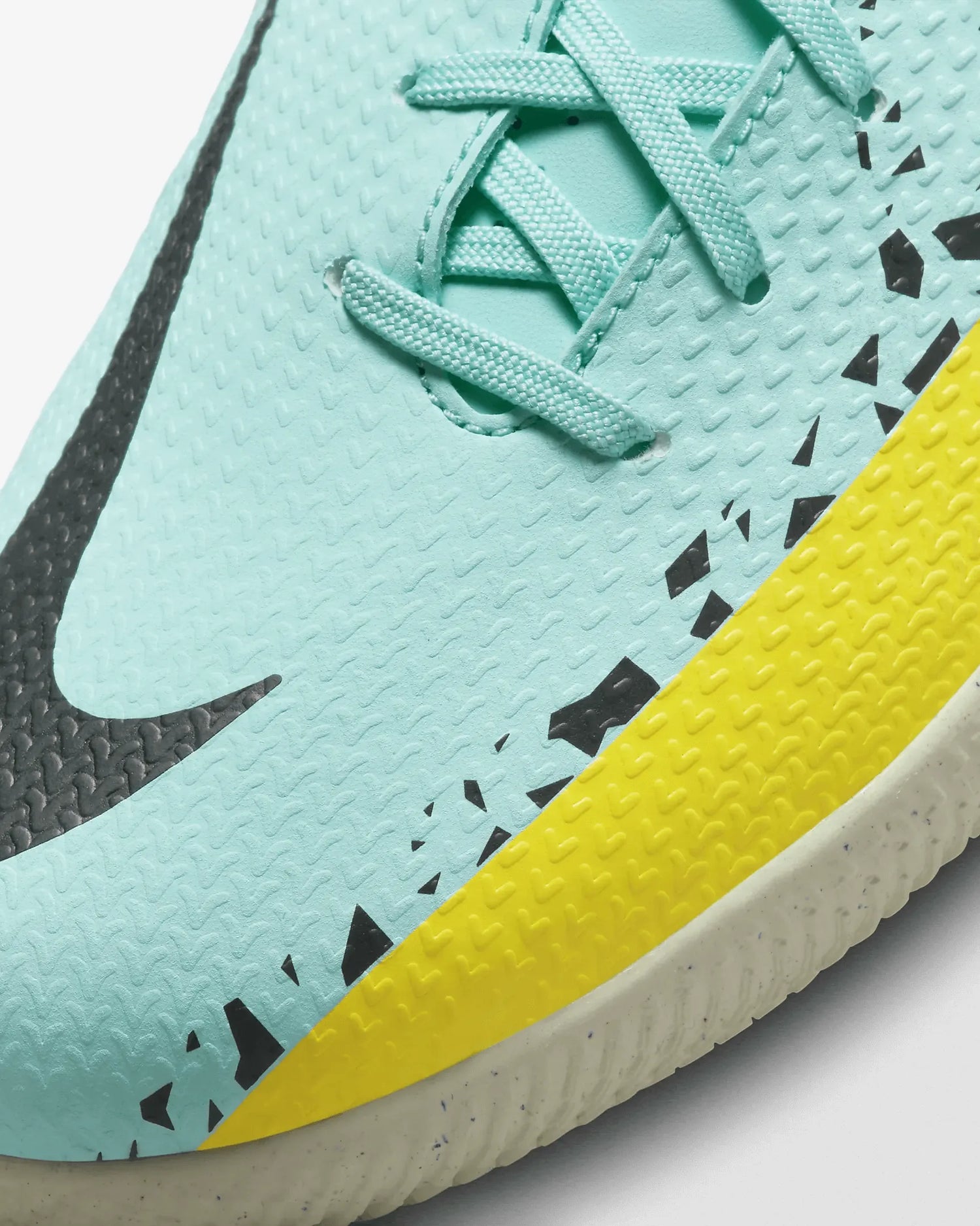 Nike JR Phantom GT2 Academy Indoor - Glacier Ice-Black (Detail 1)