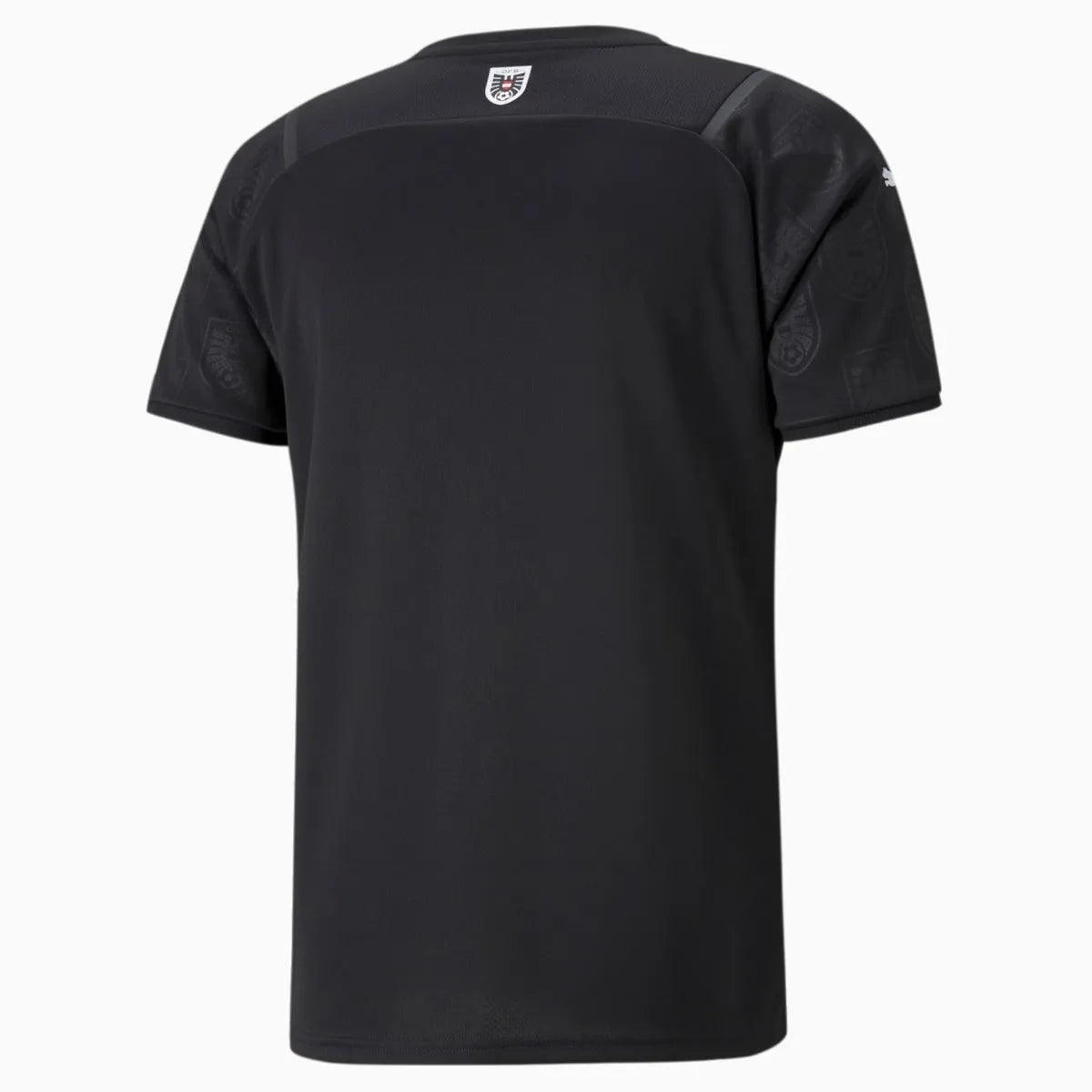 Puma 2021-22 Austria Away Jersey - Black (Back)