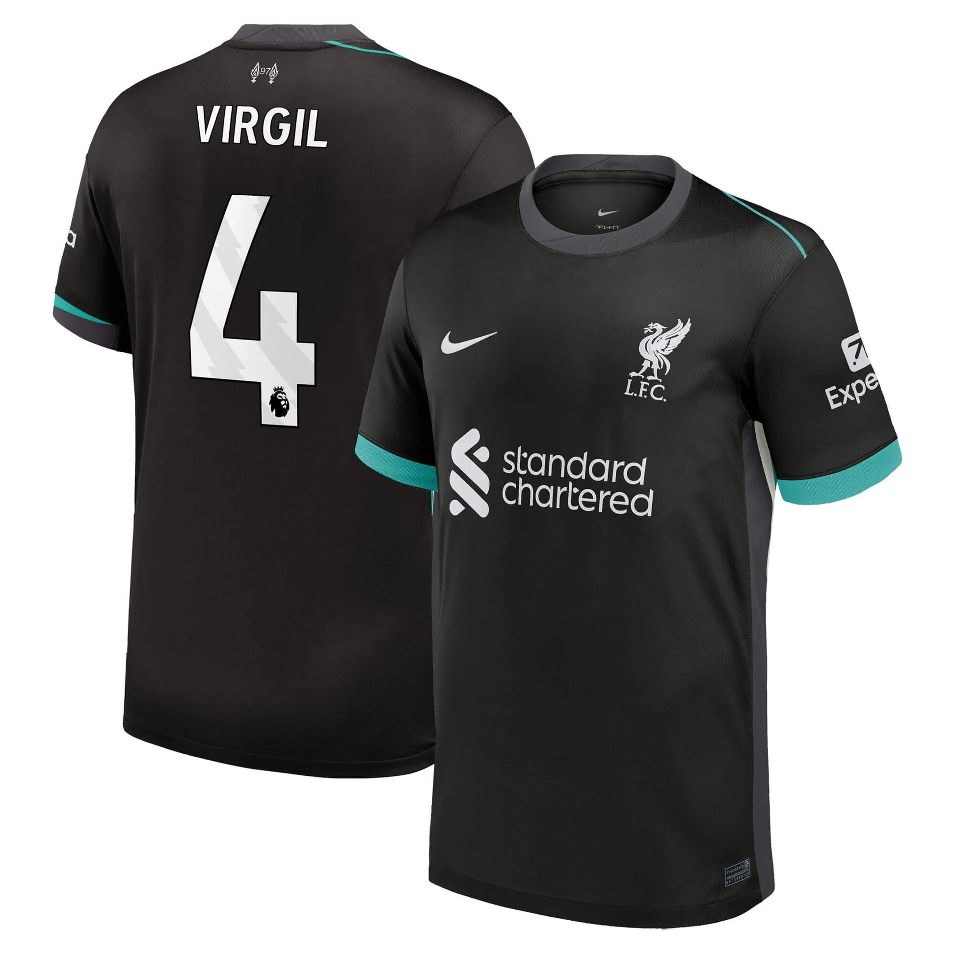 Nike 2024-25 Liverpool Men's Stadium Away Jersey (Virgil)