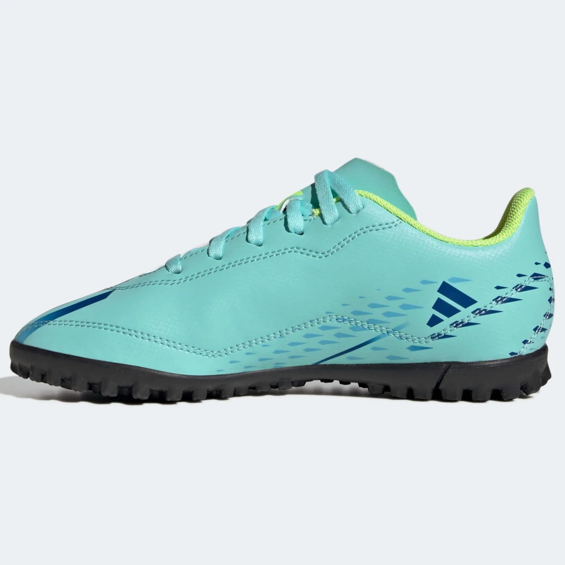 adidas Kids X Speedportal.4 Turf J - Aqua-Blue (SIde 2)