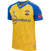 Hummel 2021-22 Southampton Away Jersey - Yellow-Royal (Diagonal)