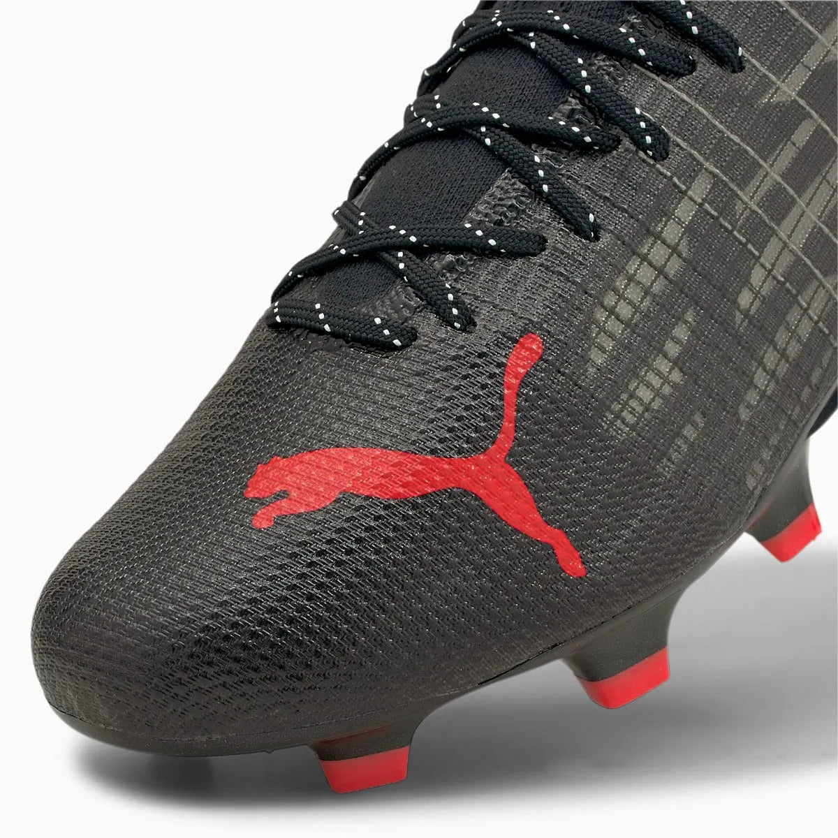 Puma Ultra 1.3 FG-AG - Black-Sunblazing (Detail 1)