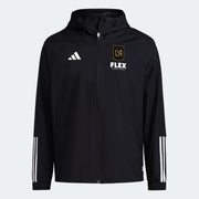adidas 2023 LAFC Tiro 23 AW Jacket - Black (Front)