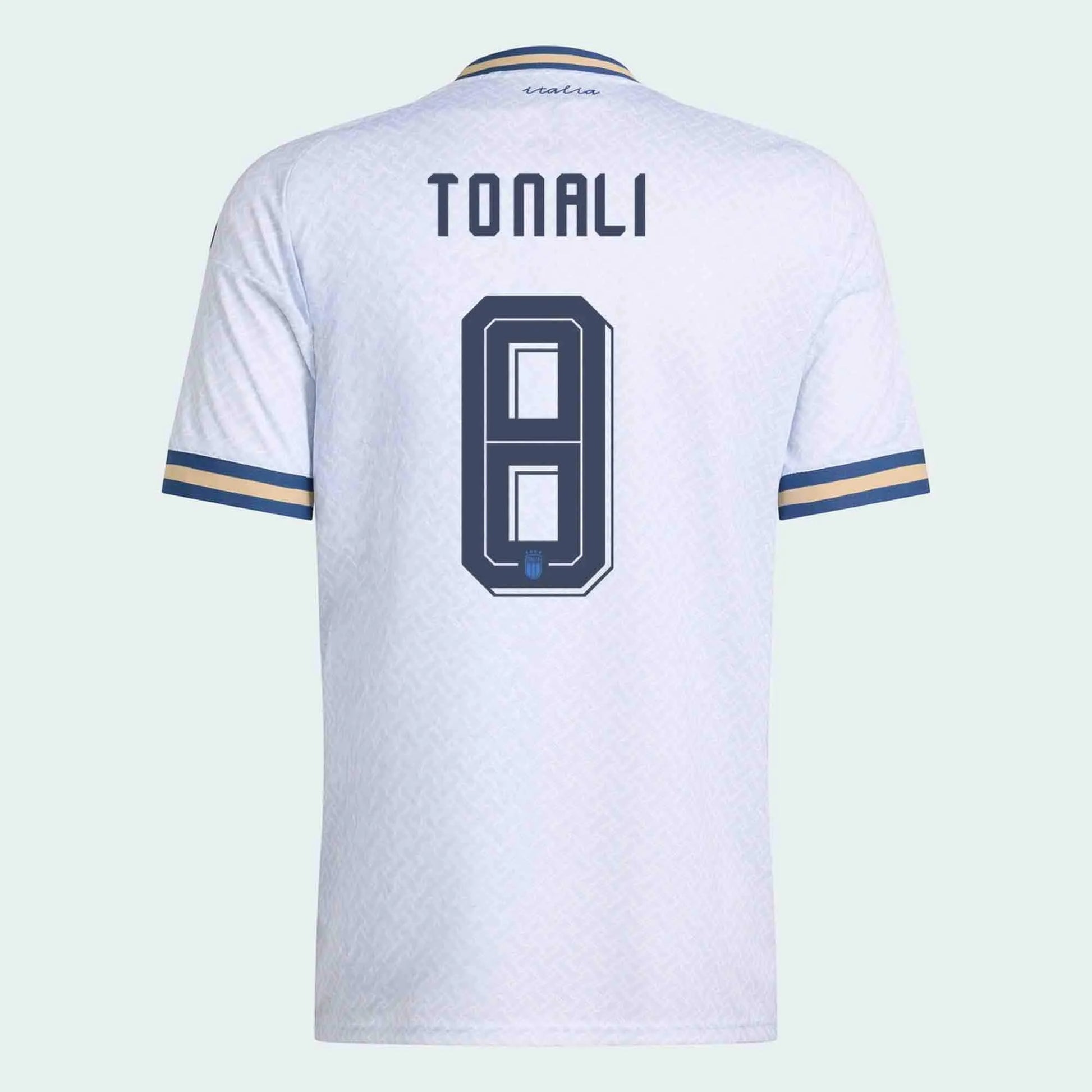 adidas 2026 Italy Men's Stadium Away Soccer Jersey (Tonali)