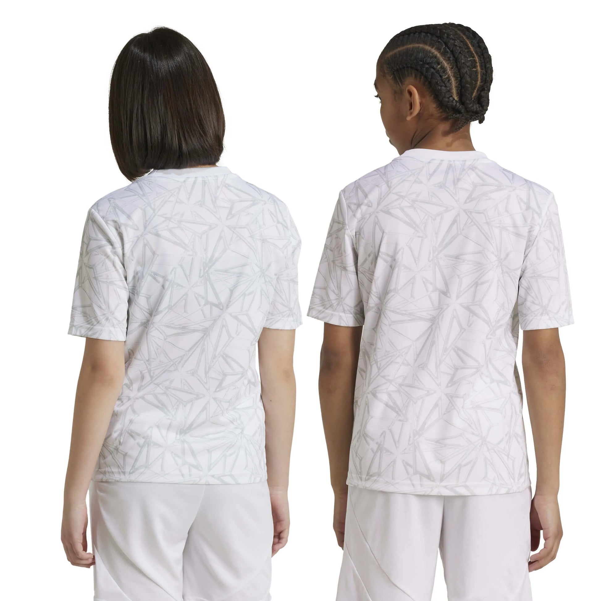 adidas 2024-25 Real Madrid Youth Pre-Match Jersey (Models - Back)