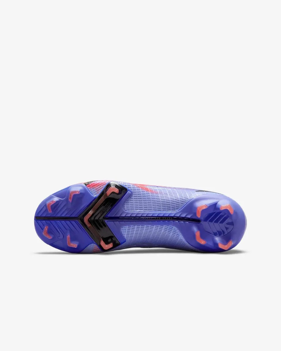 Nike JR Superfly 8 PRO KM FG - Light Thistle-Bright Crimson (Bottom)
