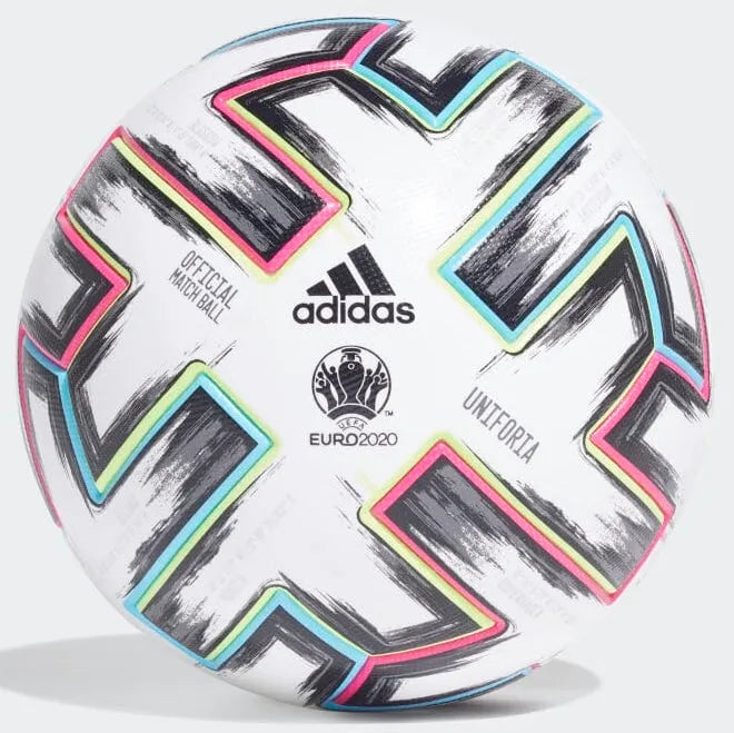 adidas Euro 2020 Uniforia Pro Football - White-Black