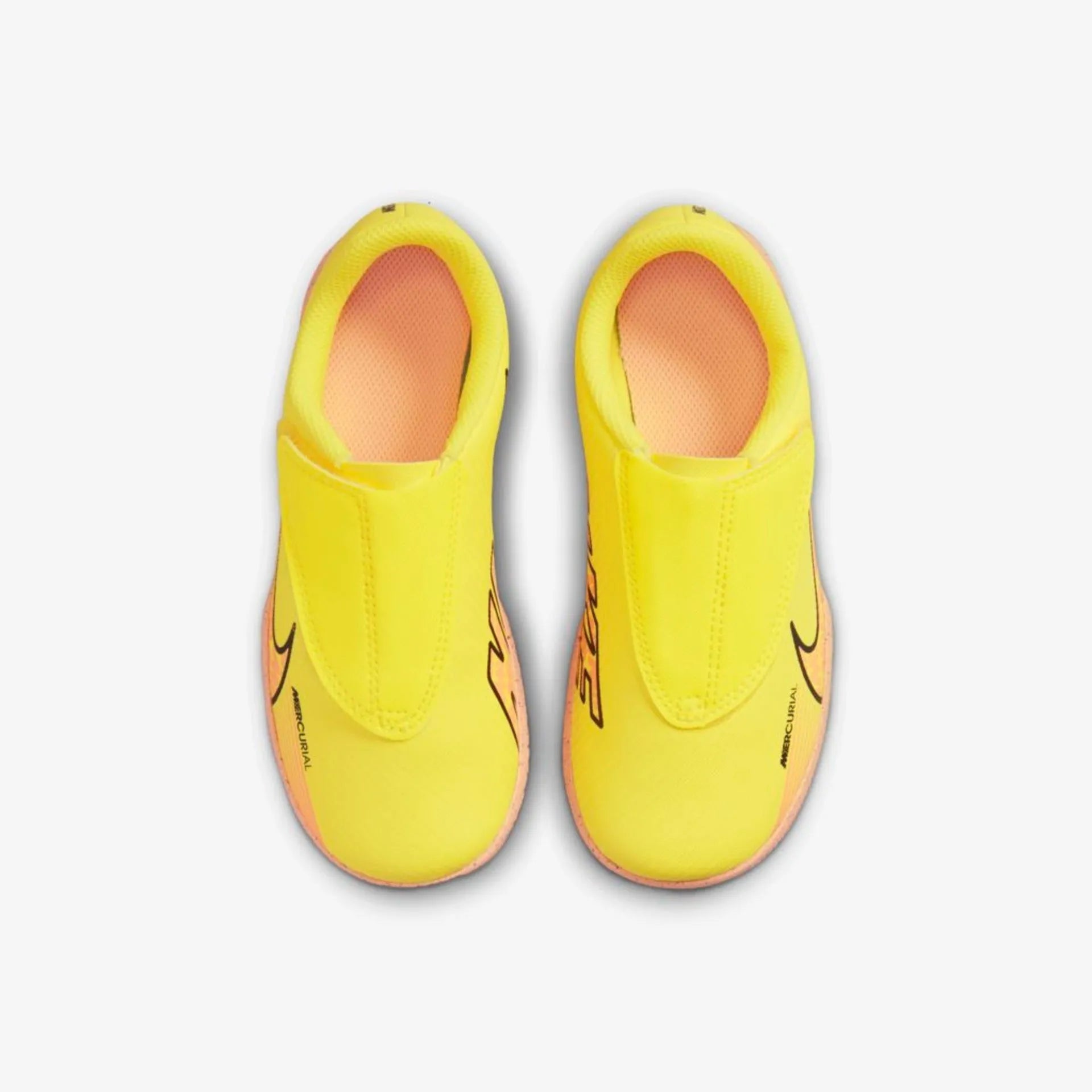 Nike Kids vapor 15 Club Indoor PS (V) - Yellow Strike-Sunset Glow (Pair - Top)