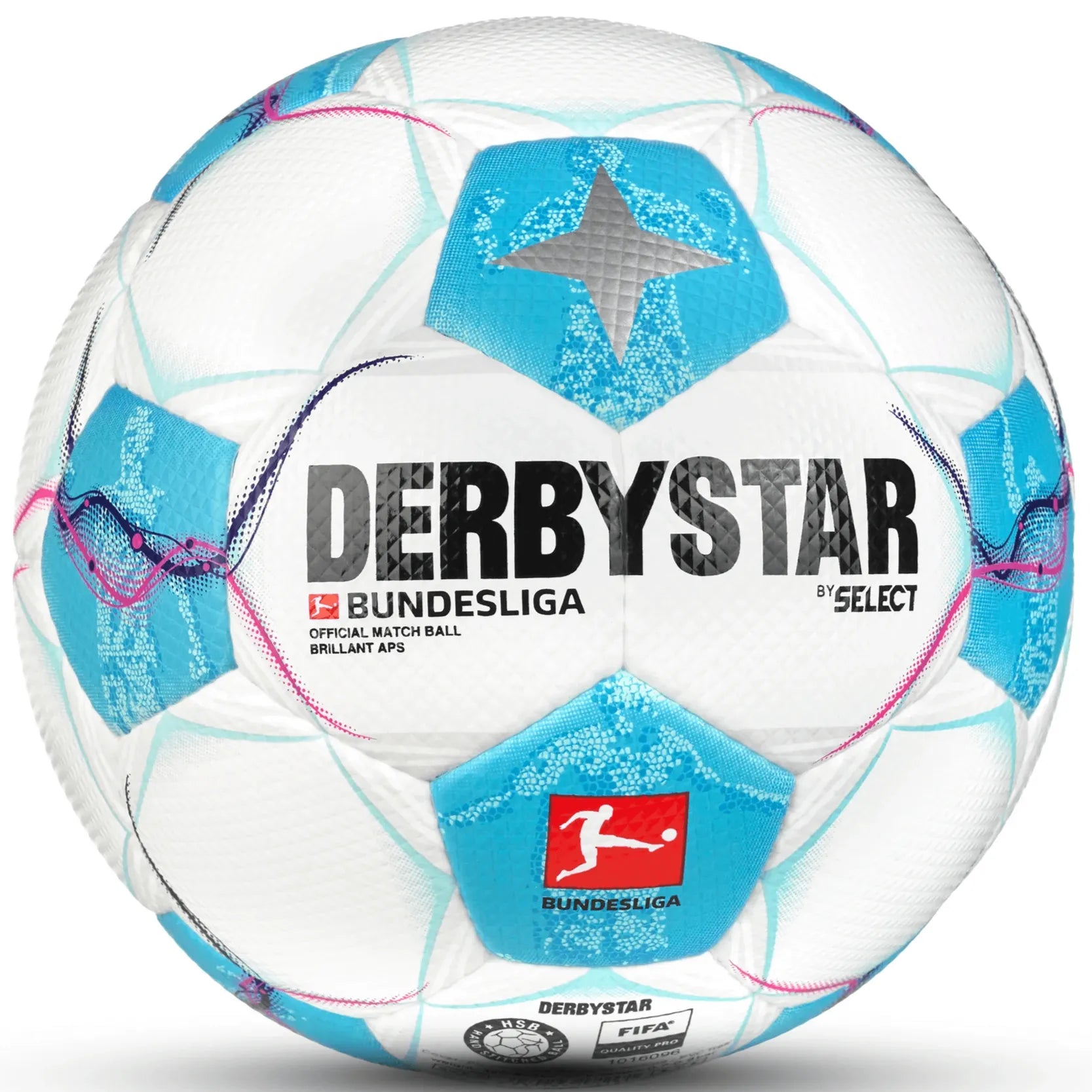 Select Derbystar Bundesliga Brilliant Official Match Ball (Back)