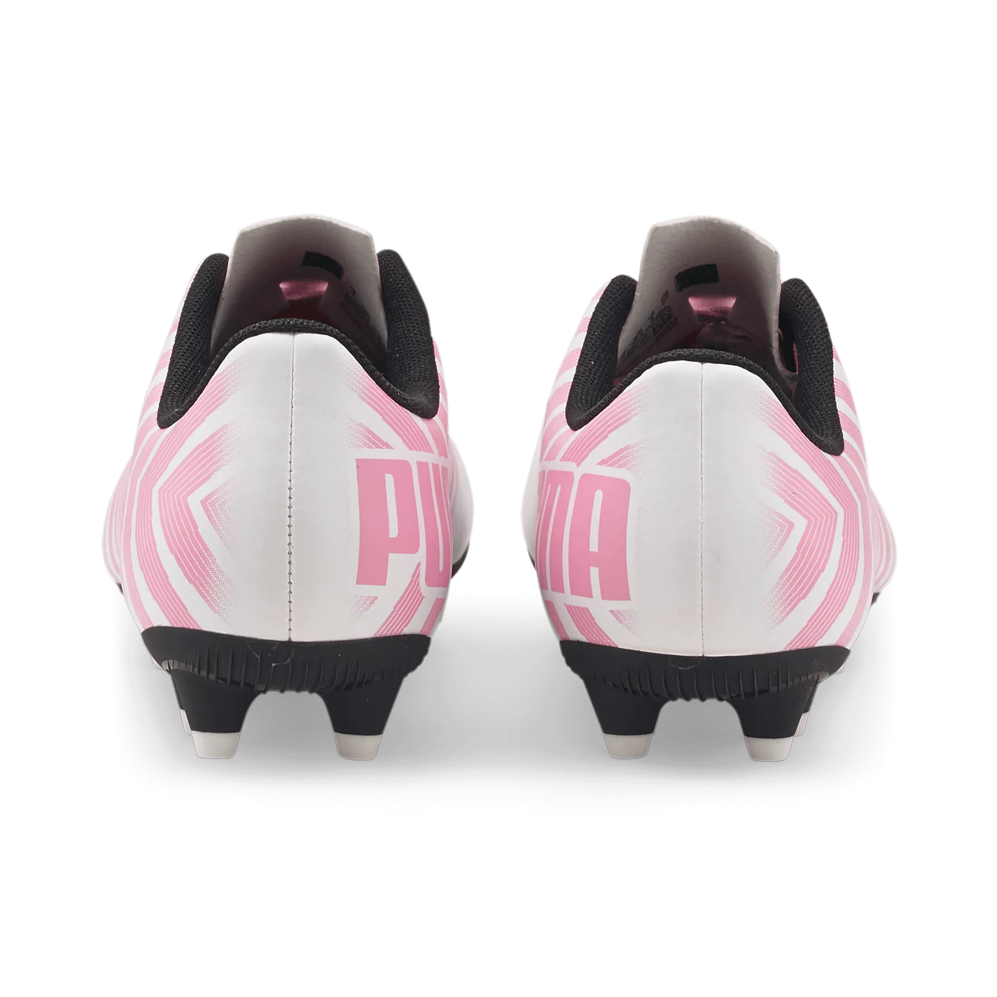 Puma Kids Tacto II FG-AG - White-Pink (Pair - Back)