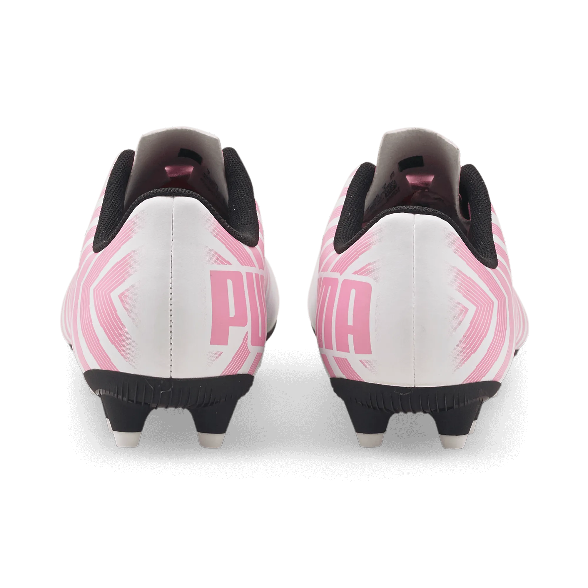 Puma Kids Tacto II FG-AG - White-Pink (Pair - Back)