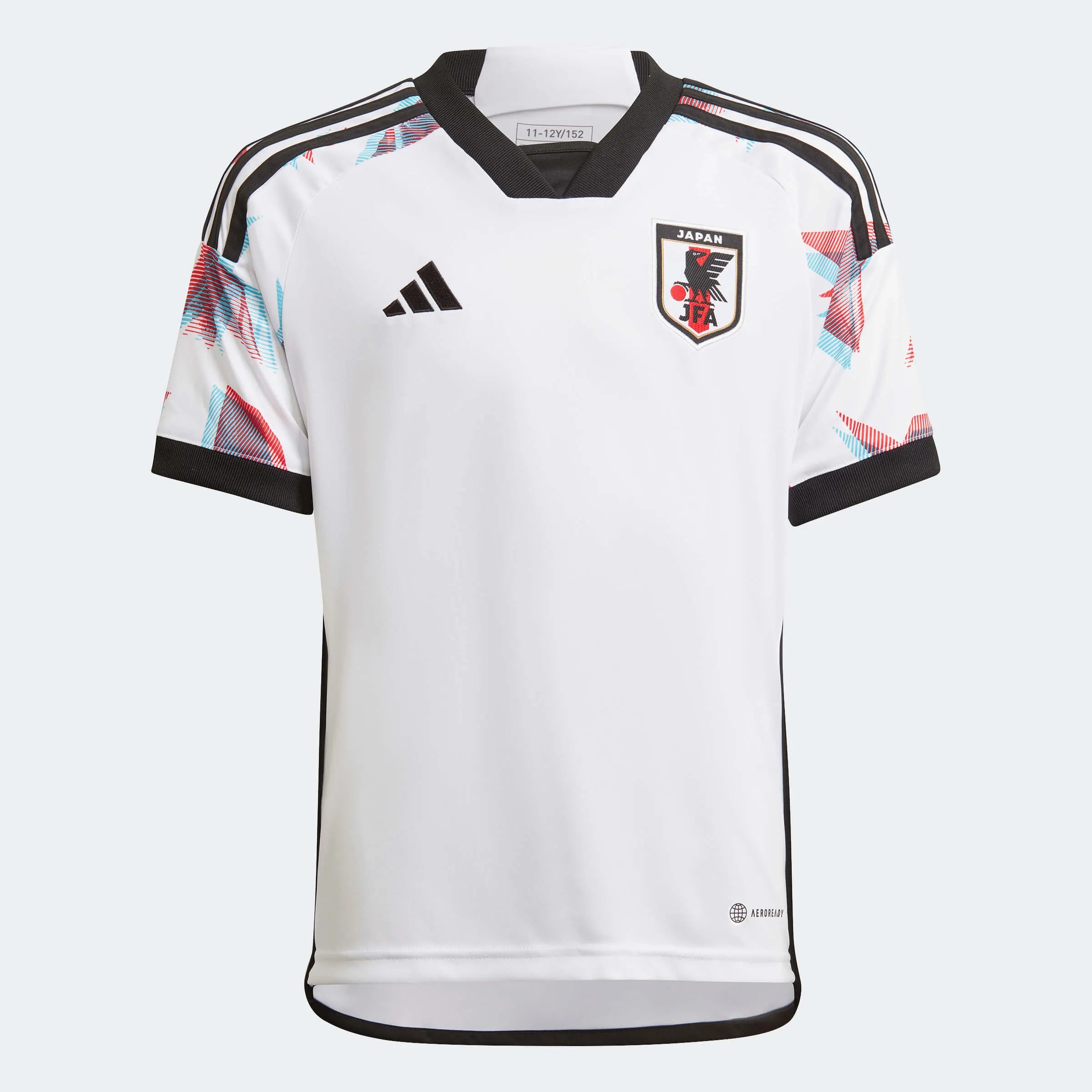 adidas 2022-23 Japan Youth Away Jersey - White (Front)