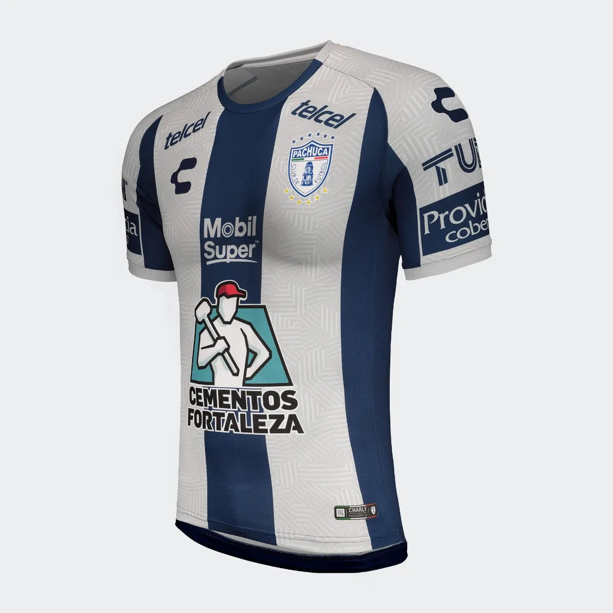 Charly 2020-21 Pachuca Home Jersey - Grey-Navy