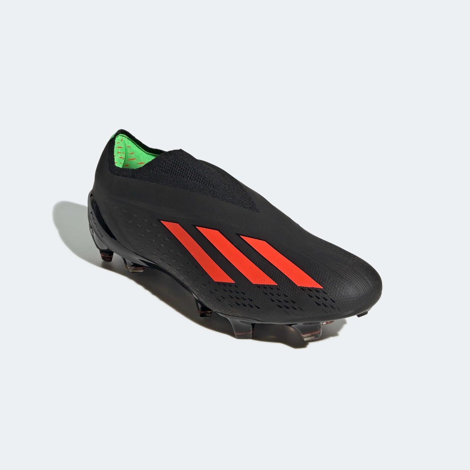 adidas X SpeedPortal + FG - Black-Solar Red (Diagonal 1)