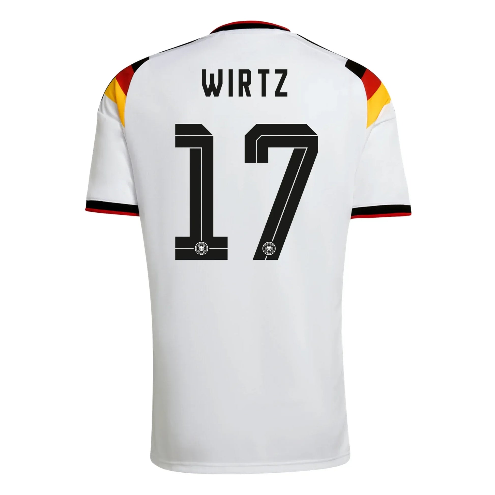 adidas 2026 Germany Men's Stadium Home Soccer Jersey (Wirtz)