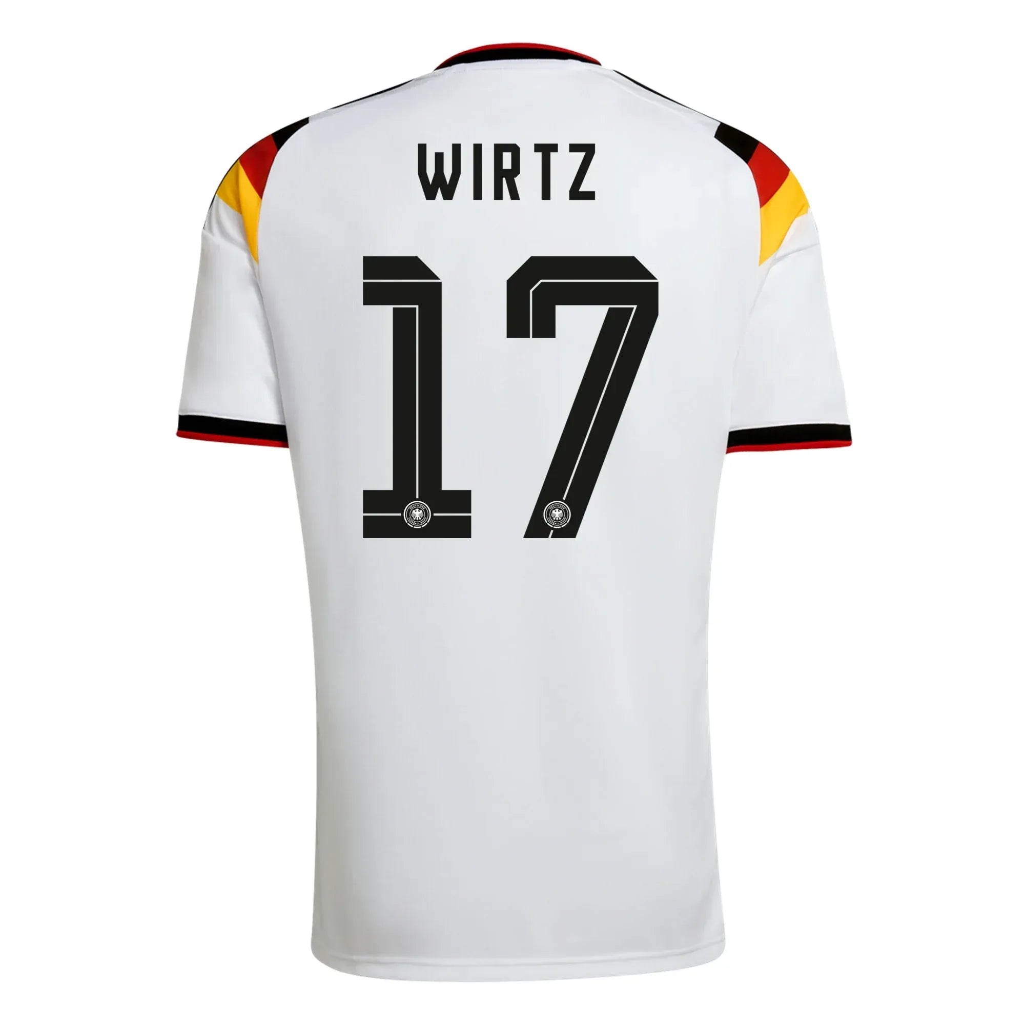 adidas 2026 Germany Men's Stadium Home Soccer Jersey (Wirtz)