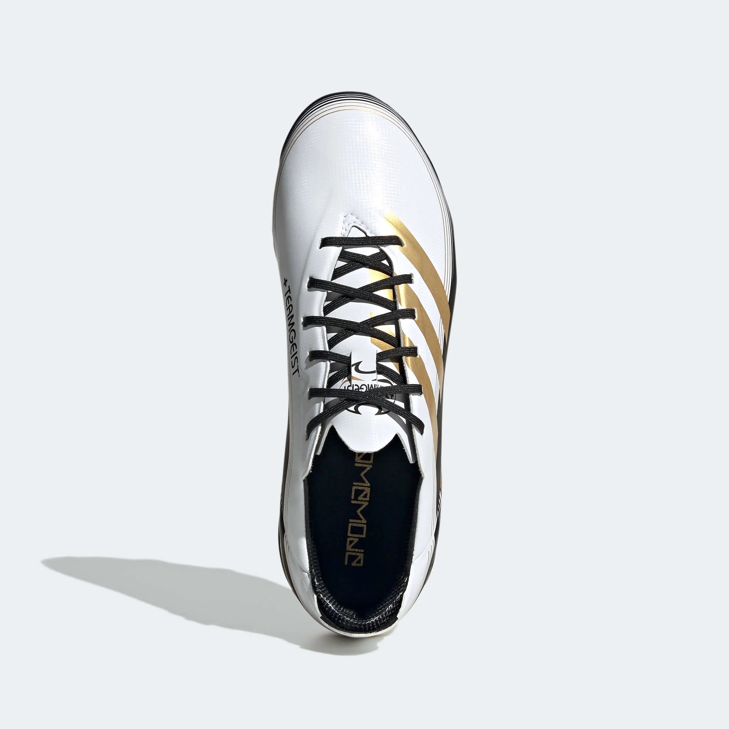 adidas Jr Gamemode FG J - White-Gold-Black (Top)