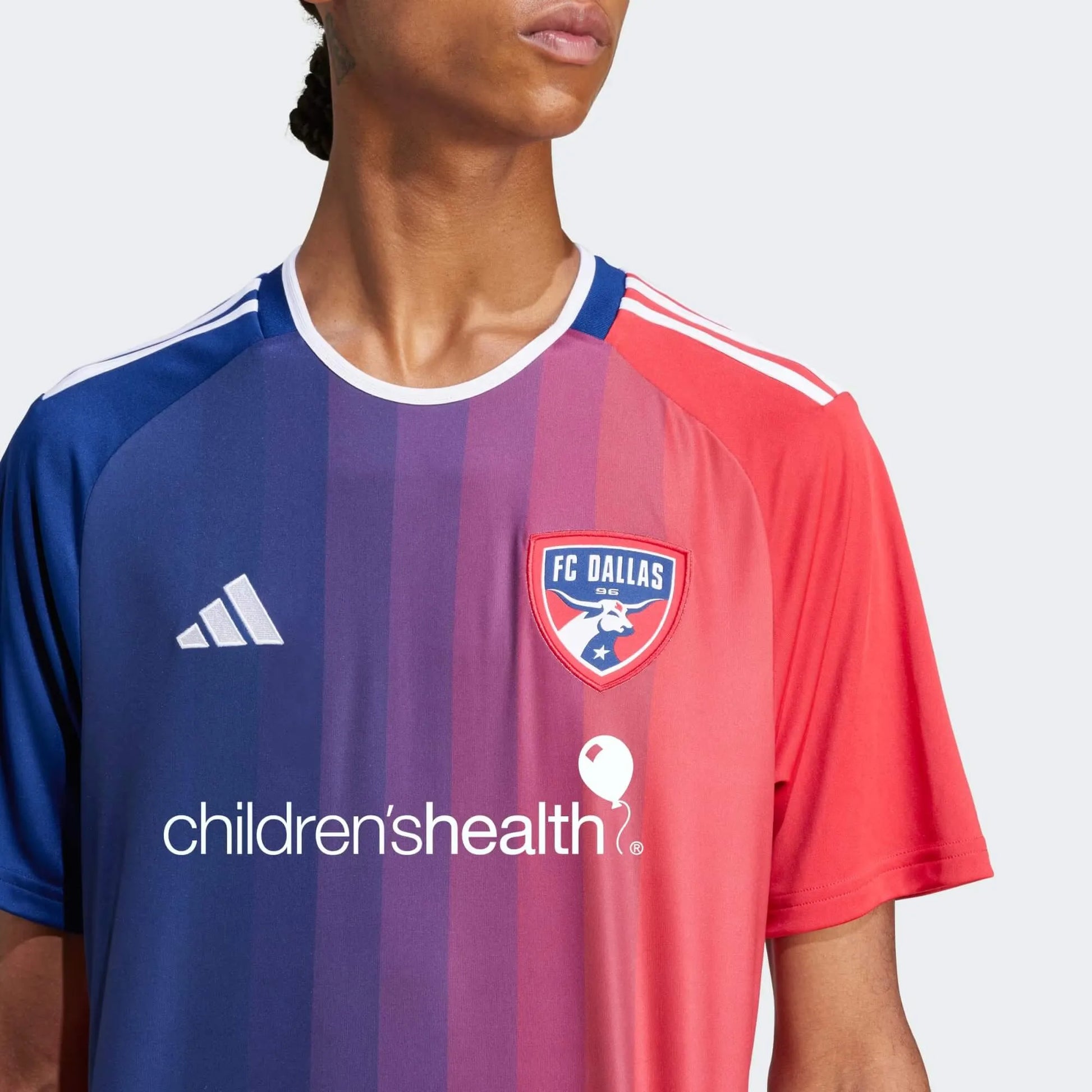 adidas 2024-25 FC Dallas Men's Stadium Home Jersey (Detail 1)