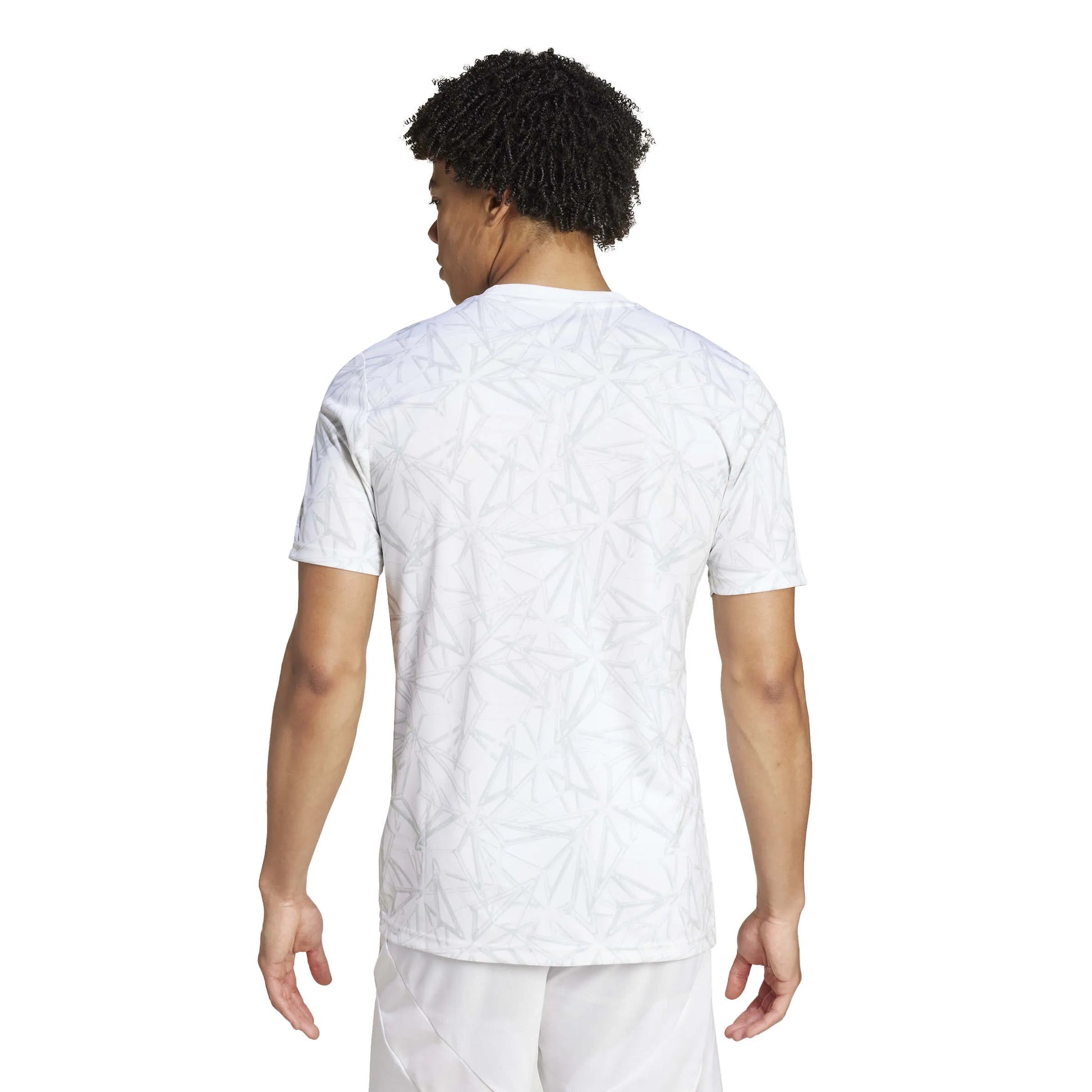 adidas 2024-25 Real Madrid Men's Pre-Match Jersey (Model - Back)