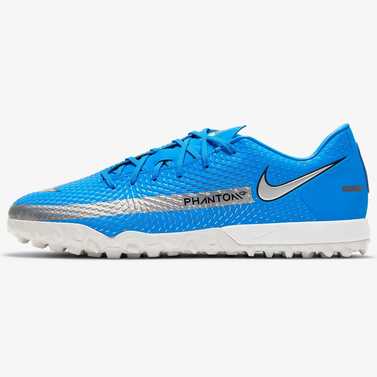 Nike Phantom GT Academy TF - Blue-Silver (Side 1)