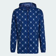 adidas 2022 Real Madrid Windbreaker - Victory Blue (Front)