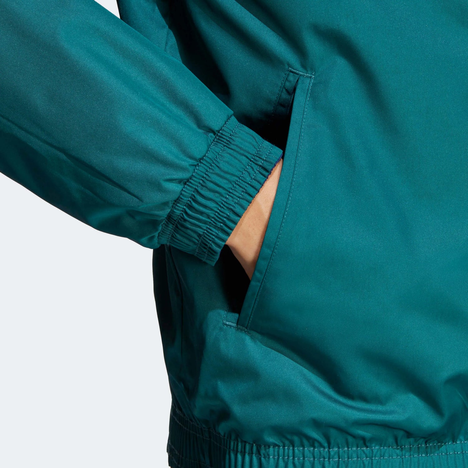 adidas 2023 LA Galaxy Reversible Anthem Jacket - Dark Blue (Detail 2)
