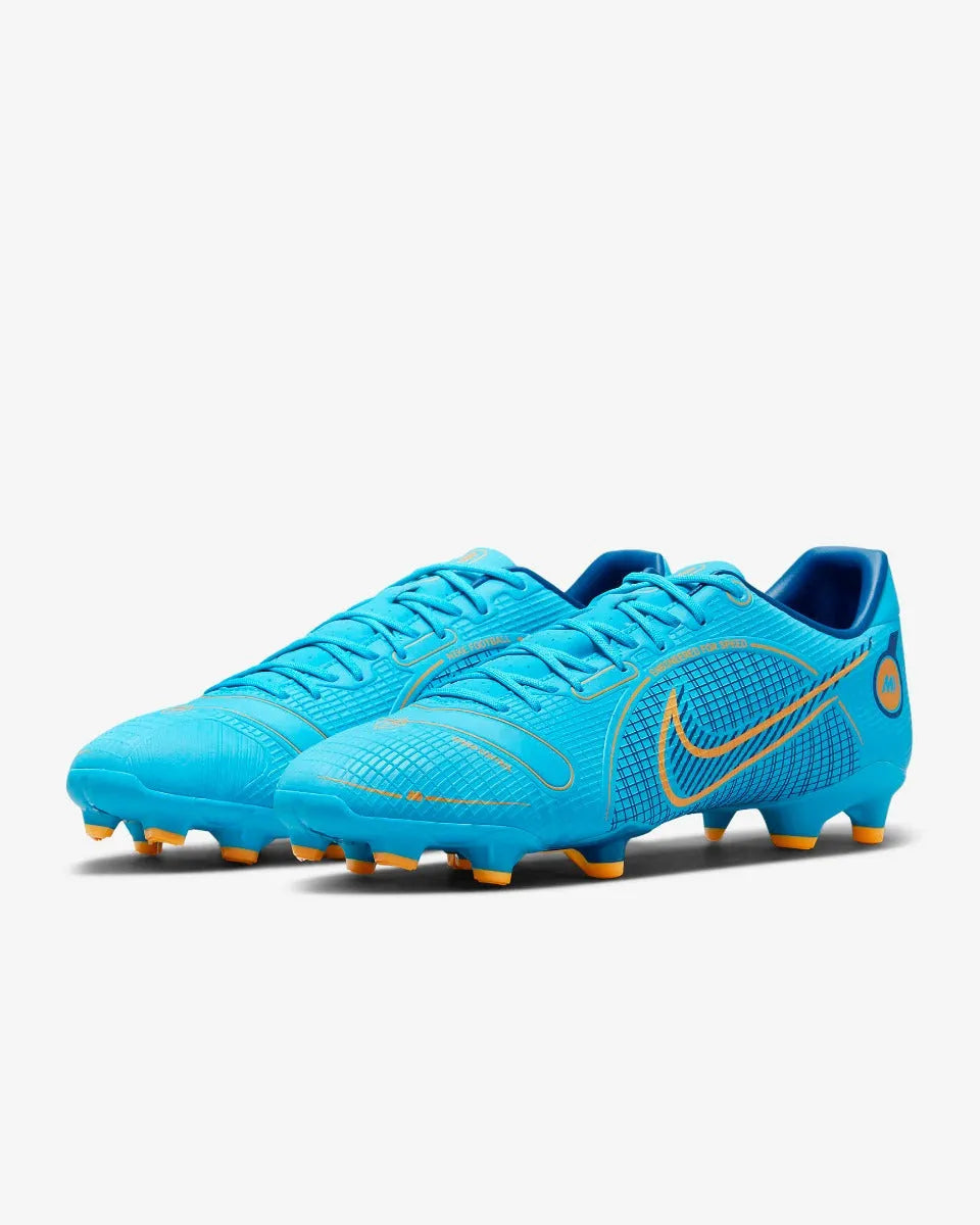 Nike Vapor 14 Academy FG-MG - Chlorine Blue-Laser Orange (Pair - Diagonal)