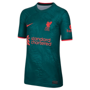 Nike 2022-23 Liverpool Youth Third Jersey - Atomic Teal-Siren Red (Front)