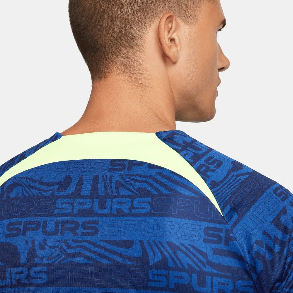 Nike 2022-23 Tottenham Pre-Match Jersey - Indigo Force-Volt (Detail 2)