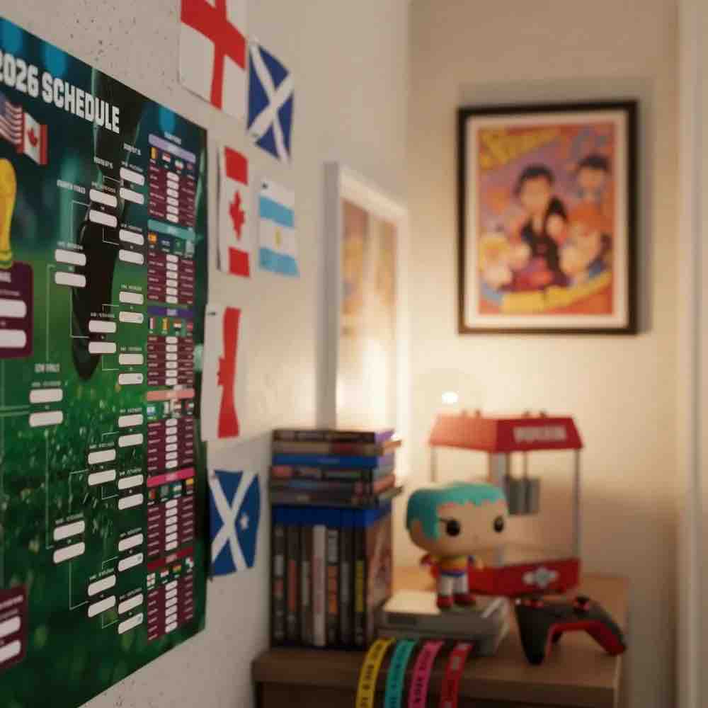 FIFA 2026 World Cup Match Bracket Poster (Model 2)