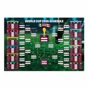 FIFA 2026 World Cup Match Bracket Poster (Front)