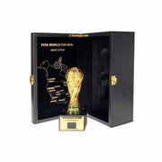 FIFA World Champion 3D Trophy Replica DIY Champion Flag (Trophy and Case - Front Open 1)
