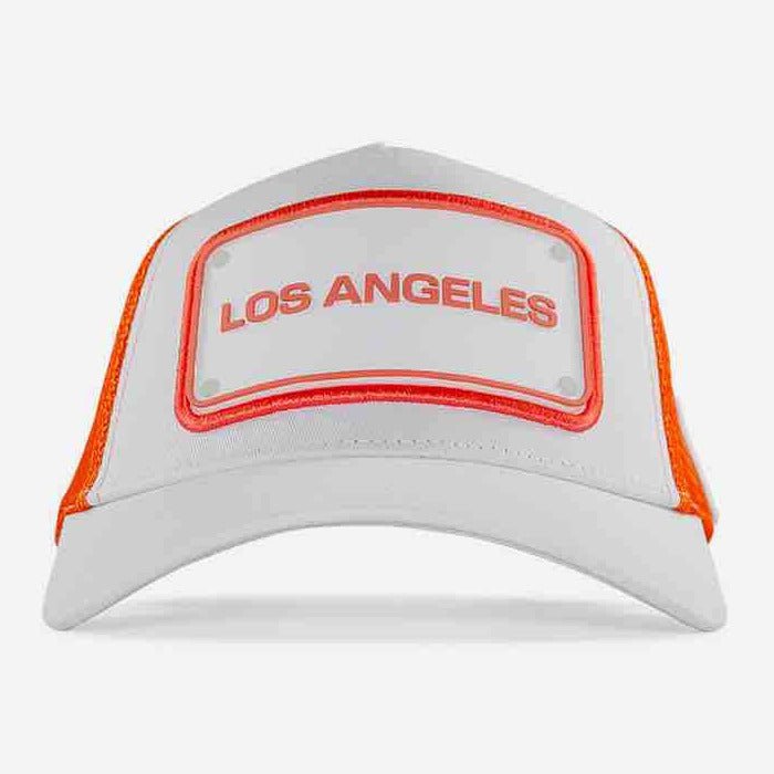 FIFA World Cup 2026 Host City Los Angeles Trucker Hat (Front)