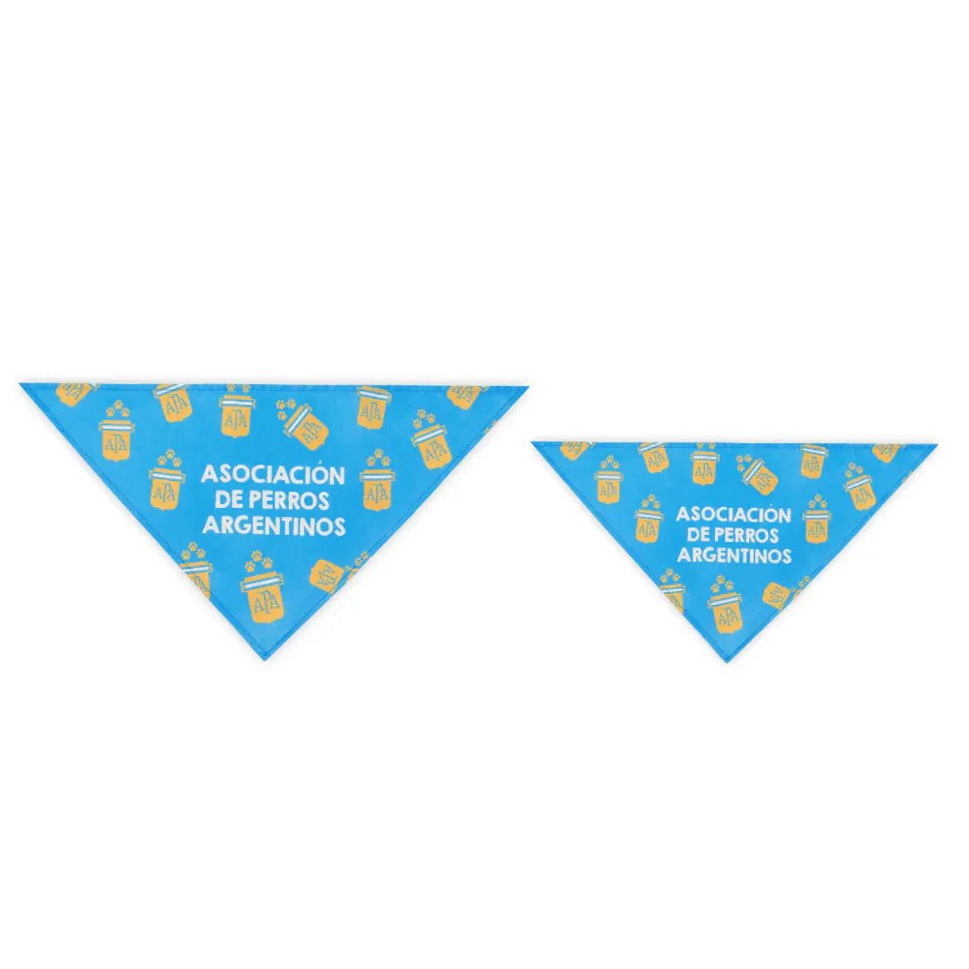 Floofball Argentina Dog Bandana Blue (Small and Large)