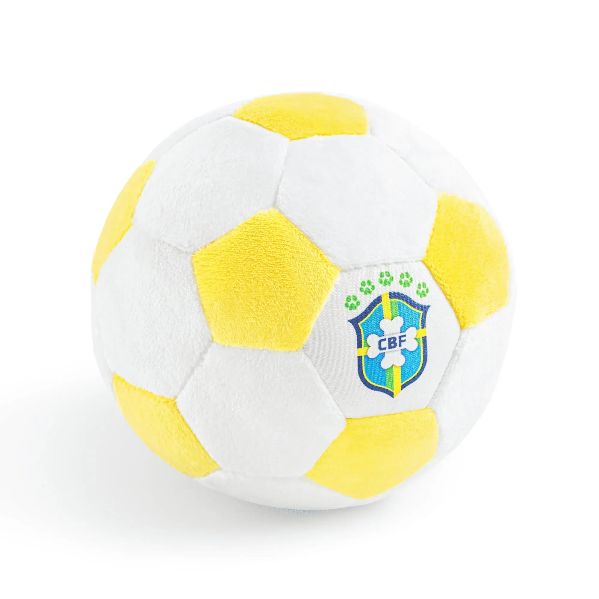 Floofball Barkzil Plush Soccer Ball - Dog Toy (Back)