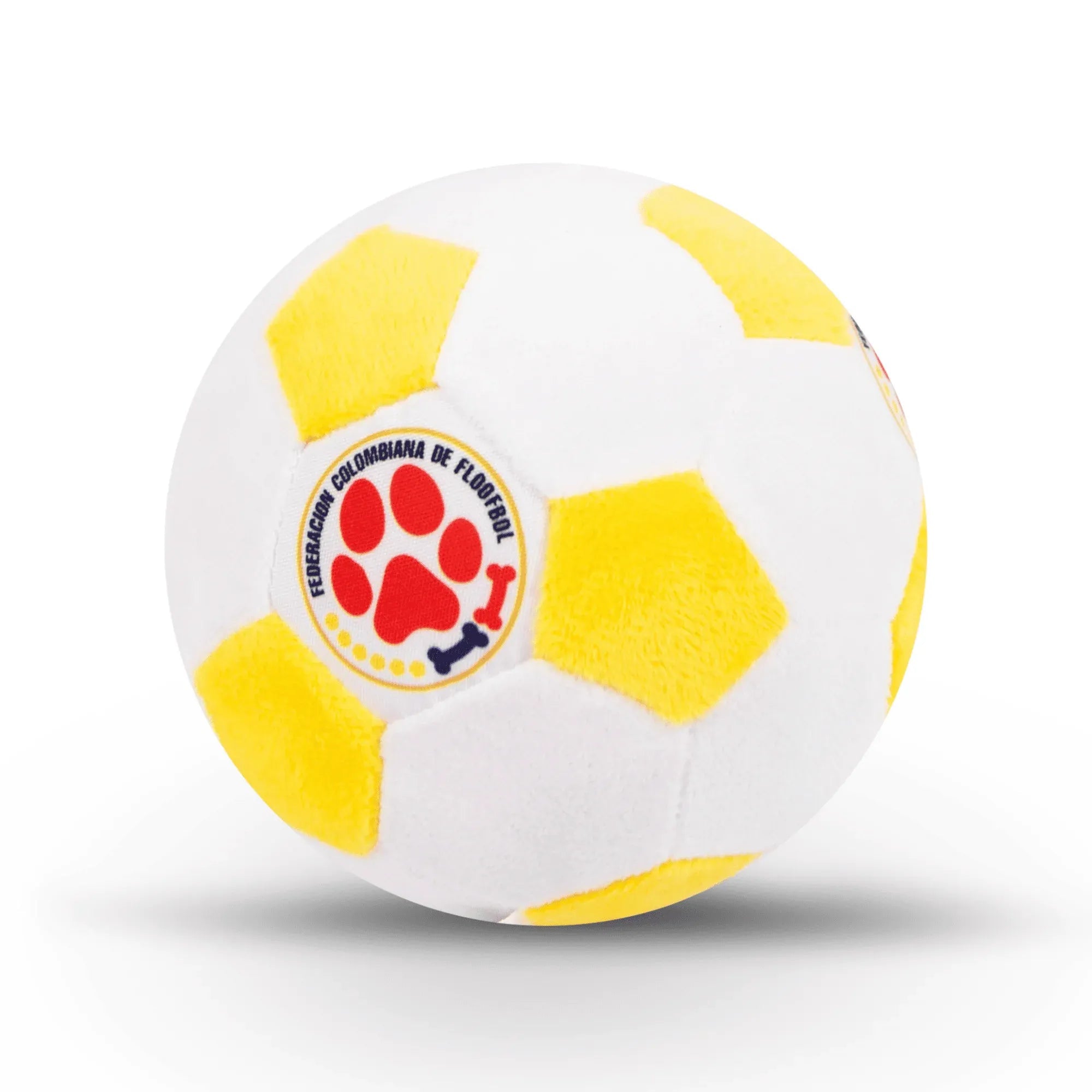 Floofball Colombia Plush Soccer Ball - Dog Toy (Back)