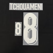 France 2024/25 Home Tchouamnei #8 Jersey Name Set