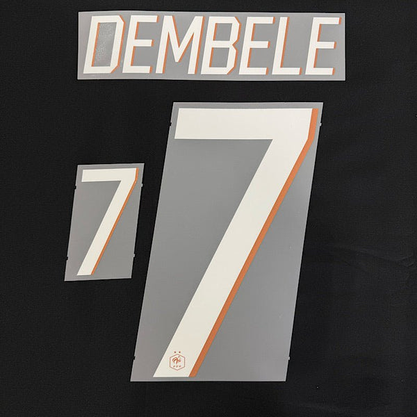 France 2026- Home DEMBELE #7 Official Name Set – ProSoccer
